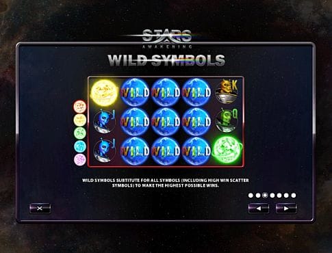 Онлайн слот Stars Awakening - Wild Wild в онлайн слоте Stars Awakening
